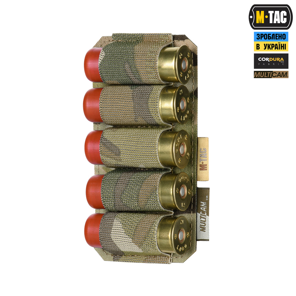 M-Tac Патронташ на липучці для набоїв 12 калібру Multicam