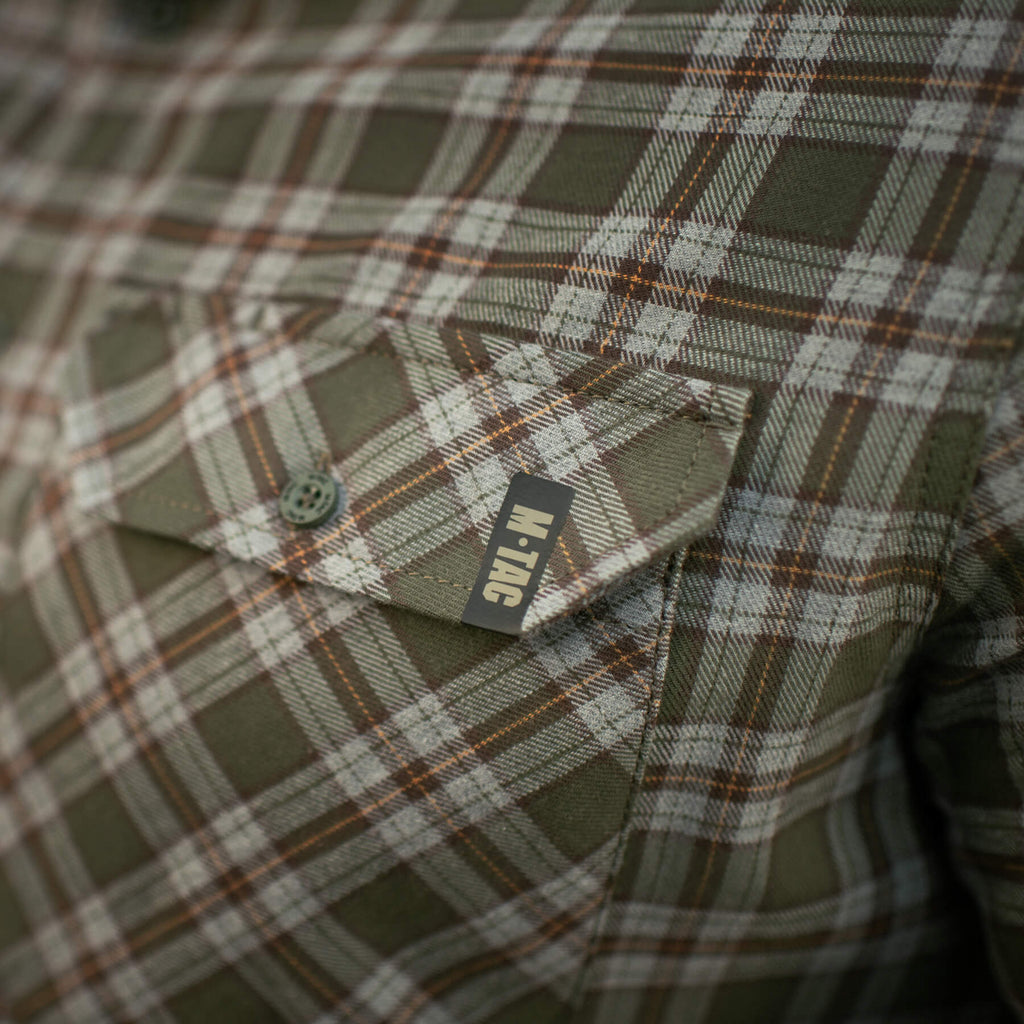 M-Tac сорочка Lumberjack Cotton Shirt Olive/Grey