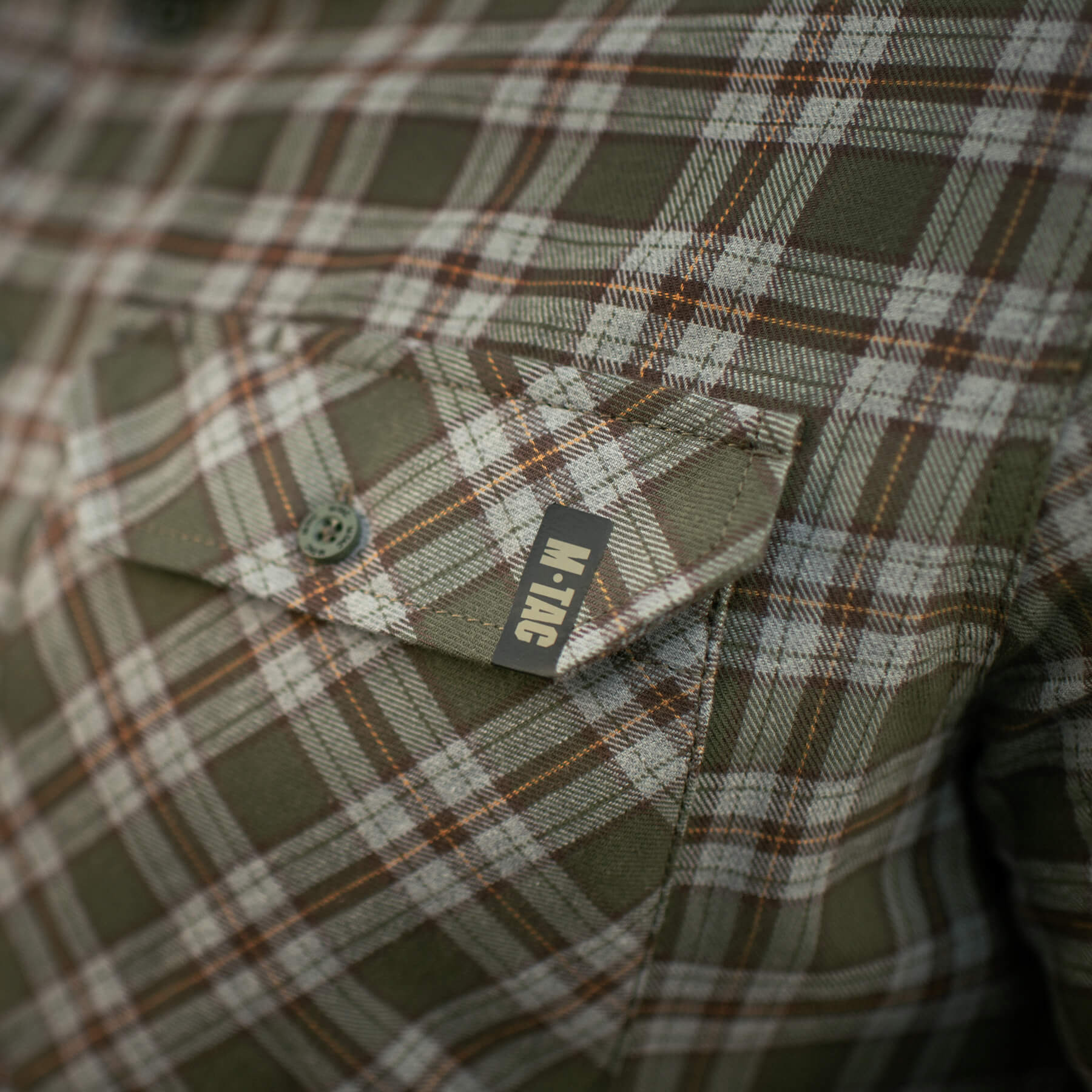 M-Tac сорочка Lumberjack Cotton Shirt Olive/Grey