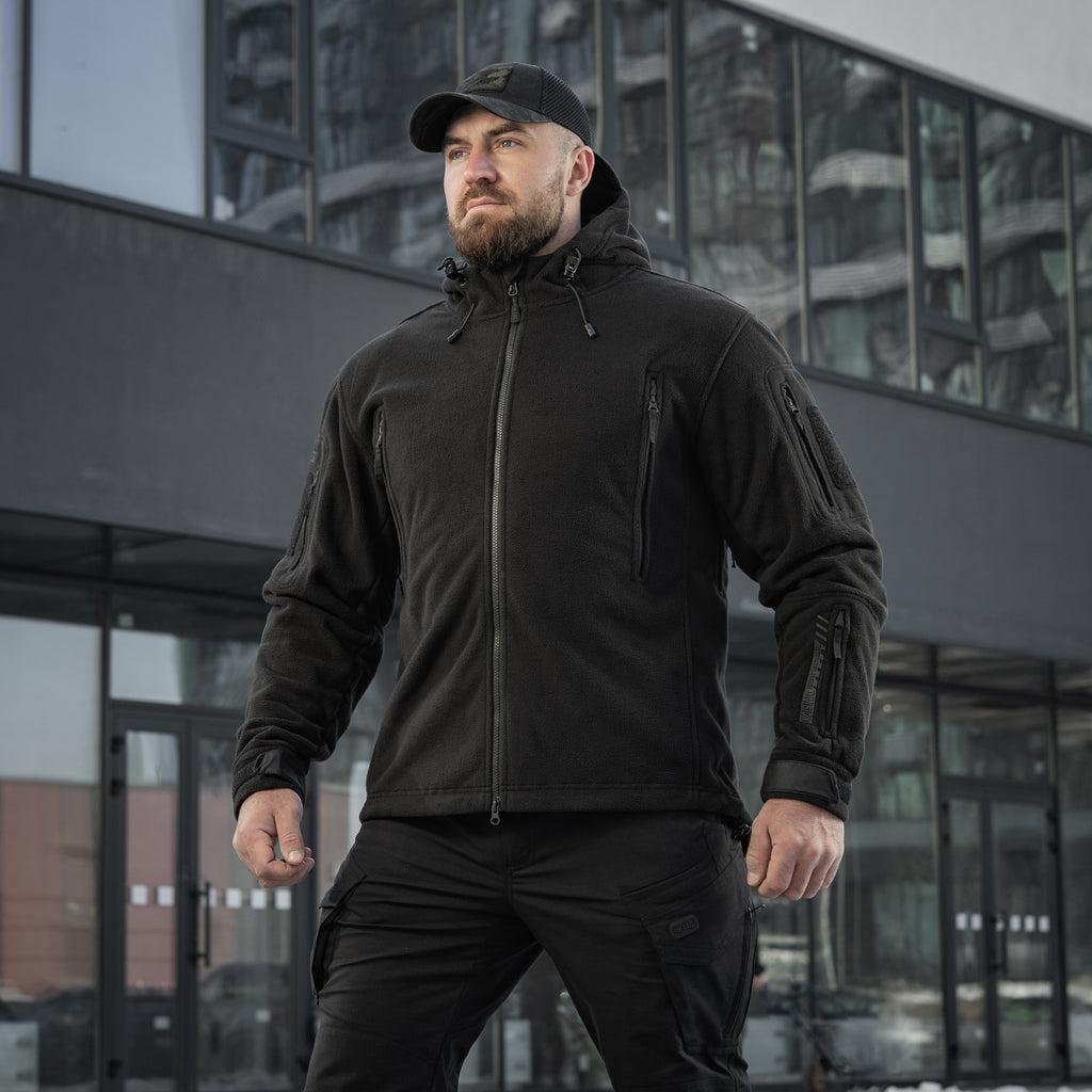 M-Tac куртка флісова Windblock Division Gen.II Black