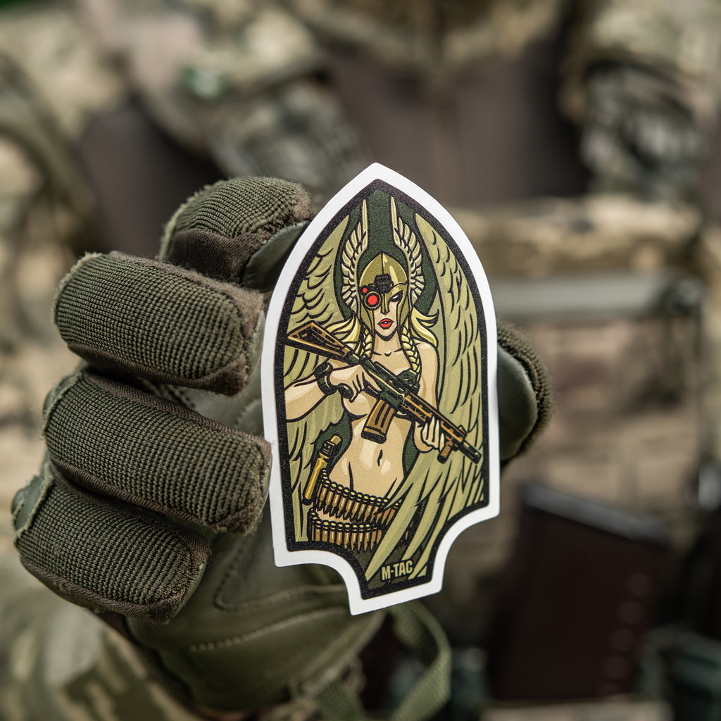 M-Tac наклейка Valkyrie Ranger Green