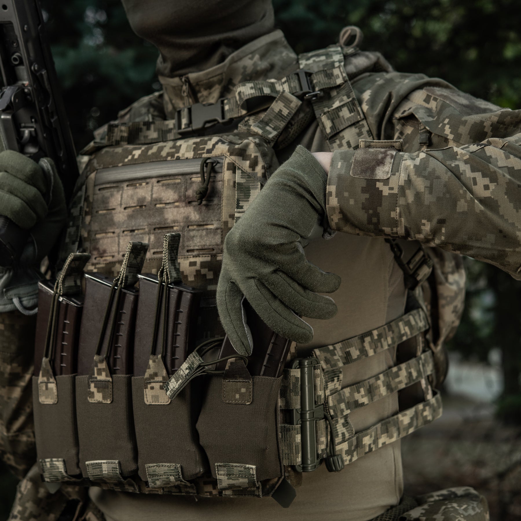 M-Tac рукавички Nomex Sport Leather Olive