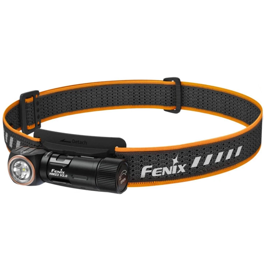 Fenix ліхтар налобний HM23 V2.0 з черв. світл.