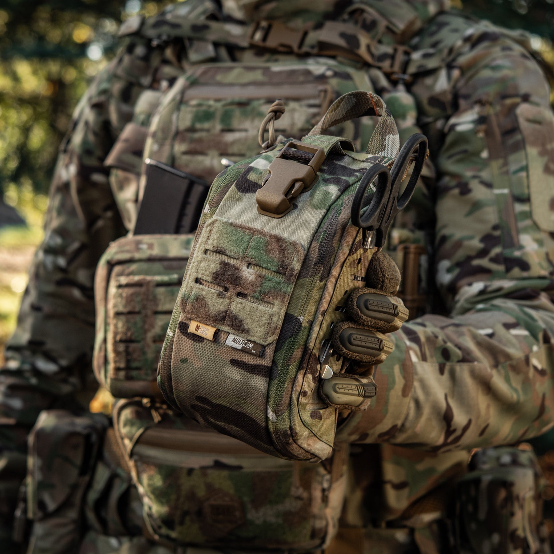 M-Tac підсумок медичний Elite Rip Off Gen.II Multicam