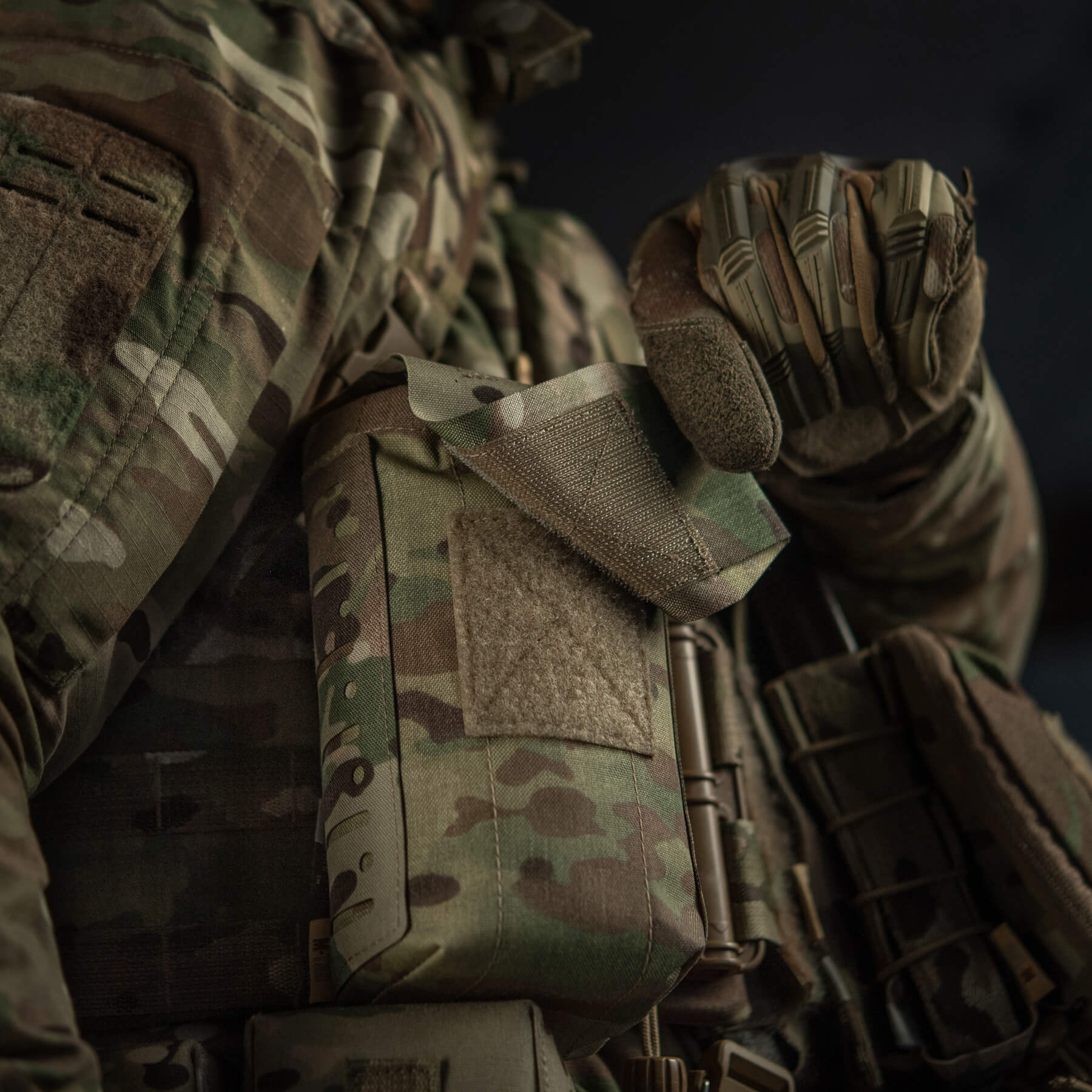 M-Tac підсумок медичний вертикальний Small Gen.II Elite Multicam
