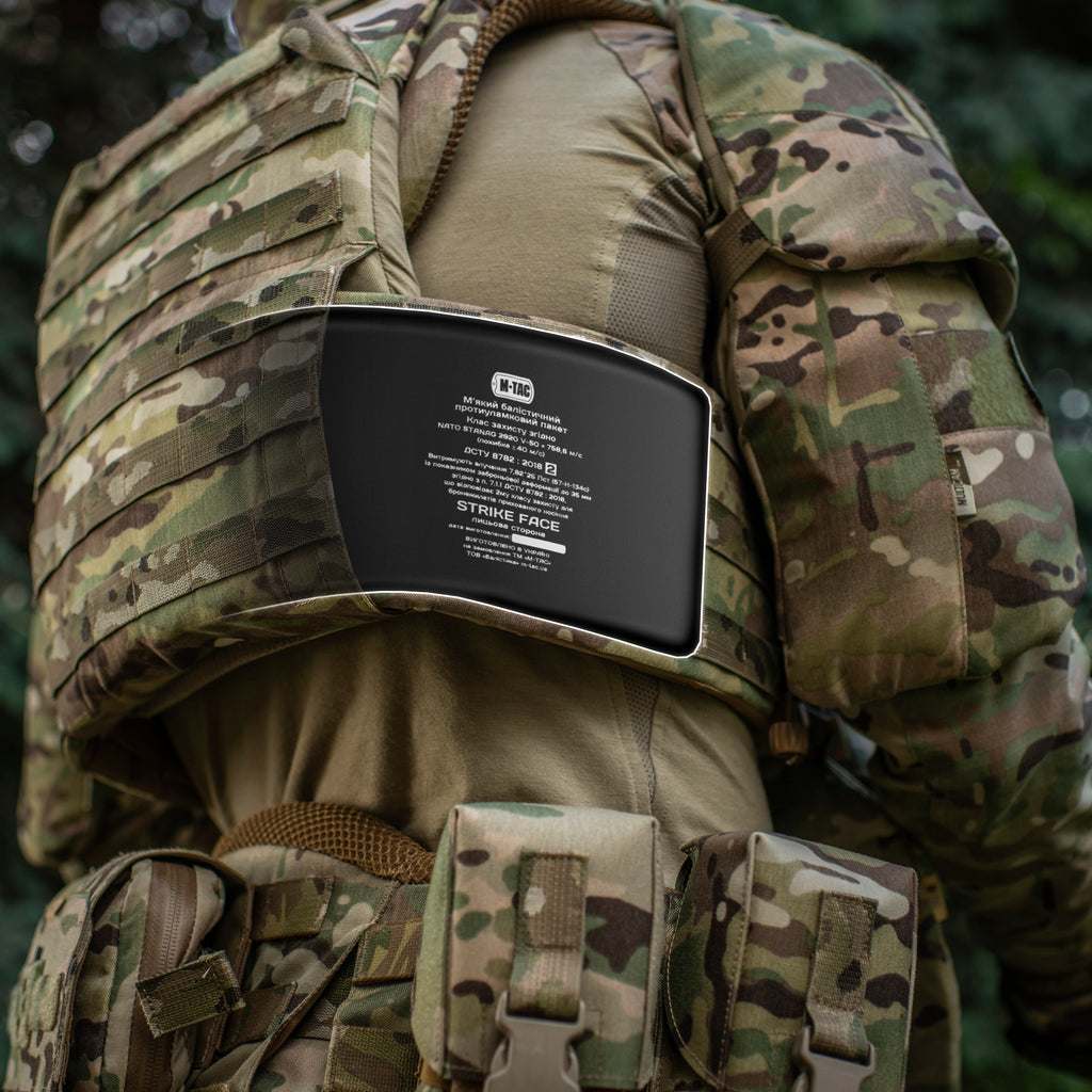M-Tac камербанд з балістичними пакетами 2 клас для Cuirass Elite Multicam