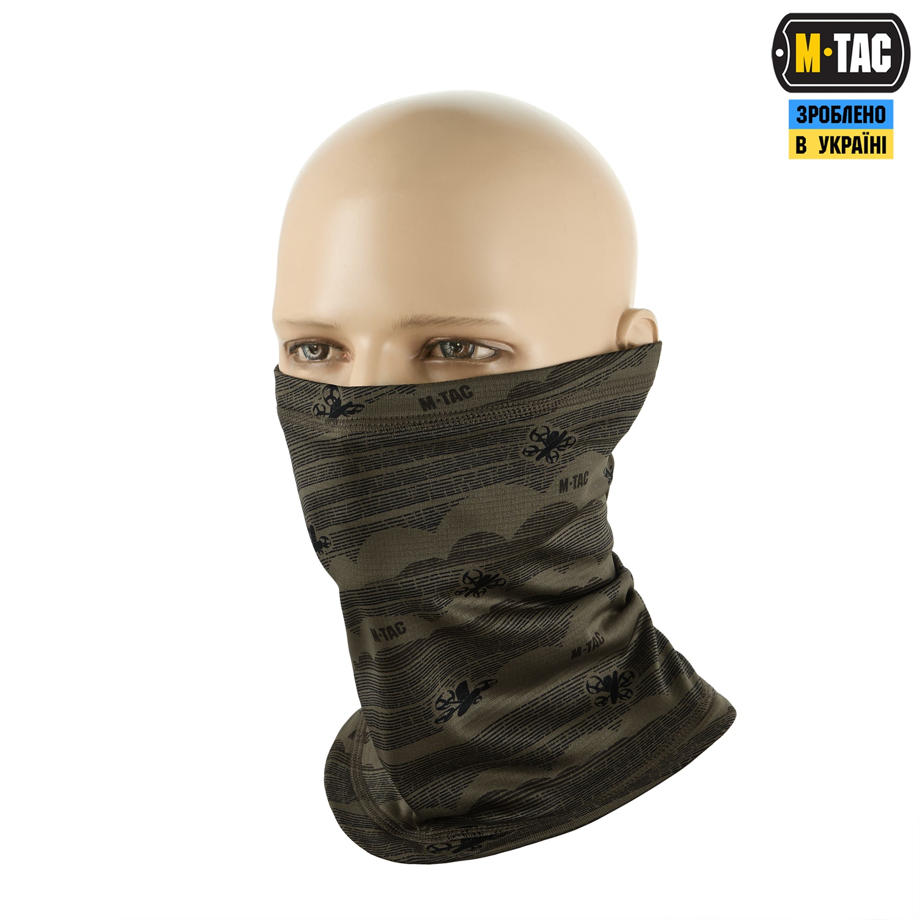 M-Tac шарф-труба мікрофліс Wind Of Freedom Dark Olive