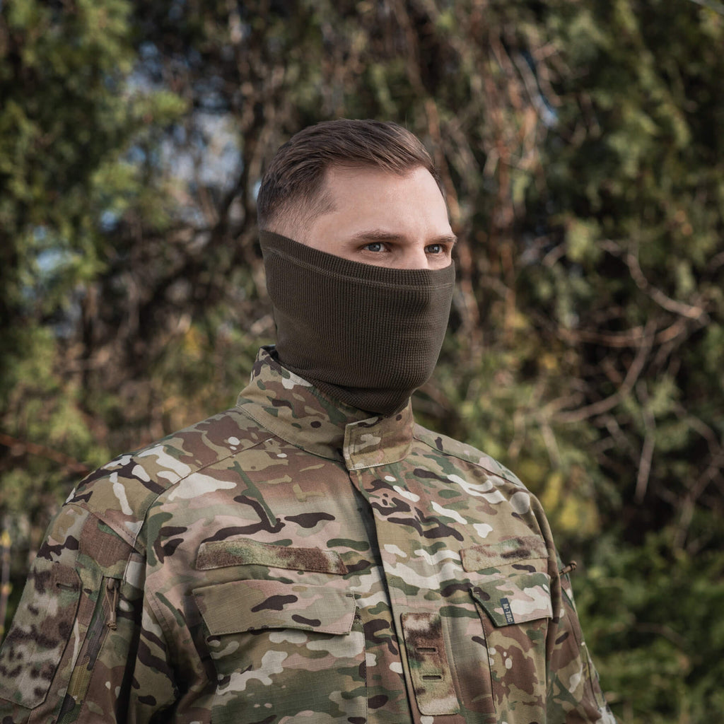M-Tac шарф-труба довгий мікрофліс ріп-стоп Dark Olive