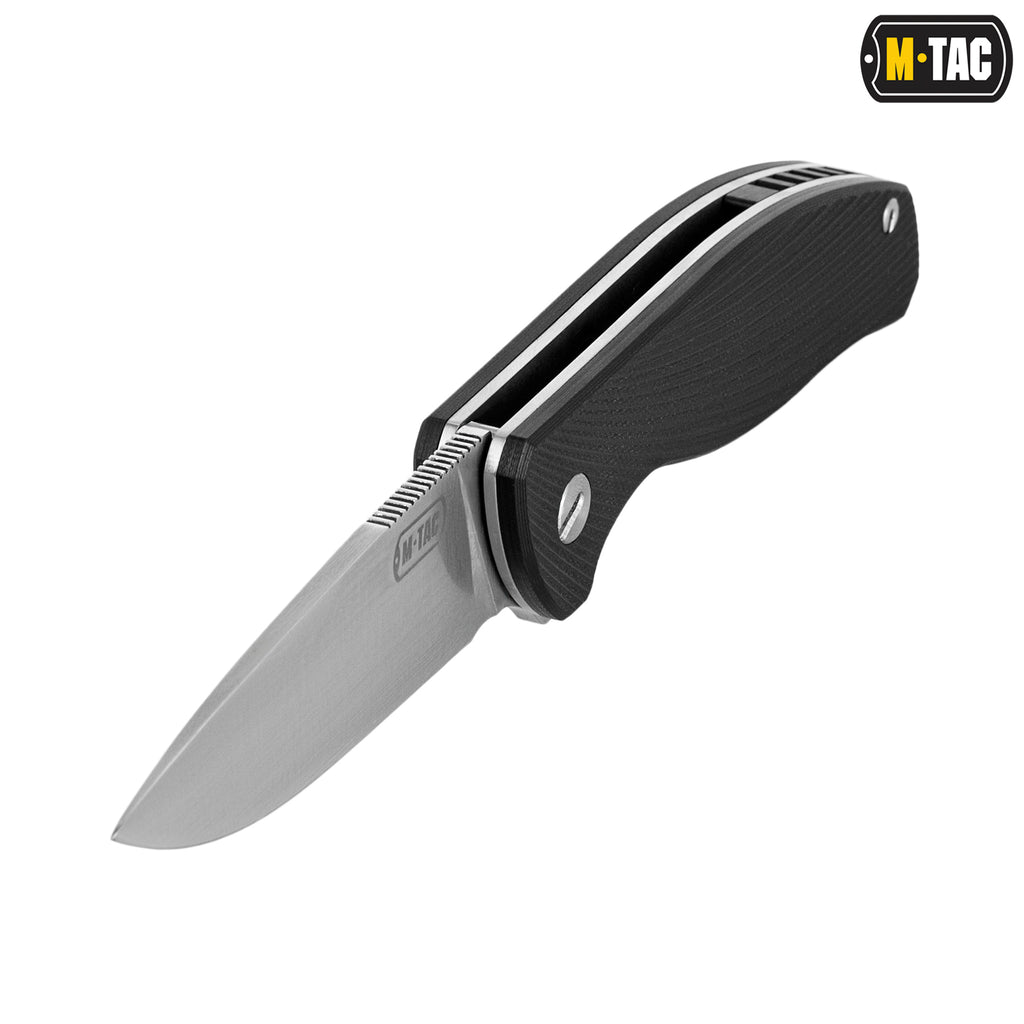 M-Tac ніж складаний Type 11 Black/Steel