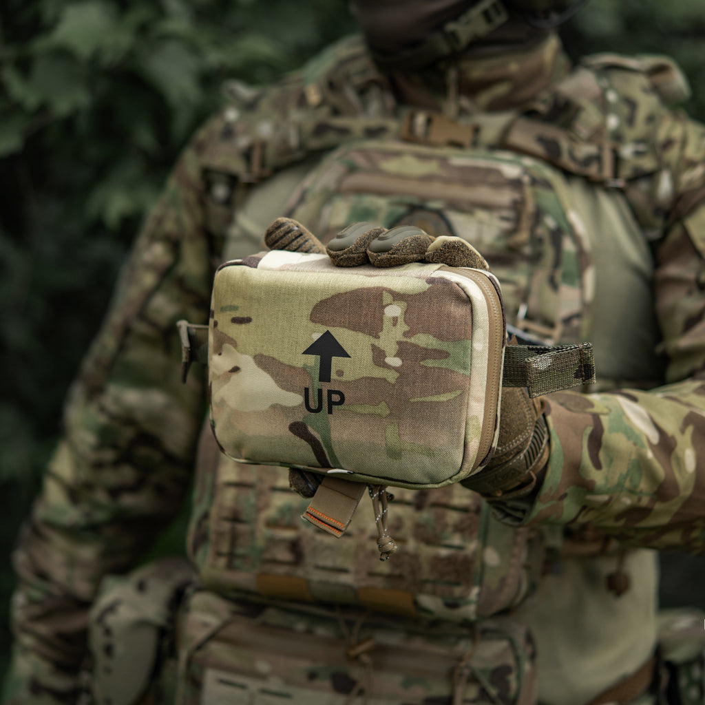 M-Tac підсумок медичний горизонтальний Large Elite Multicam