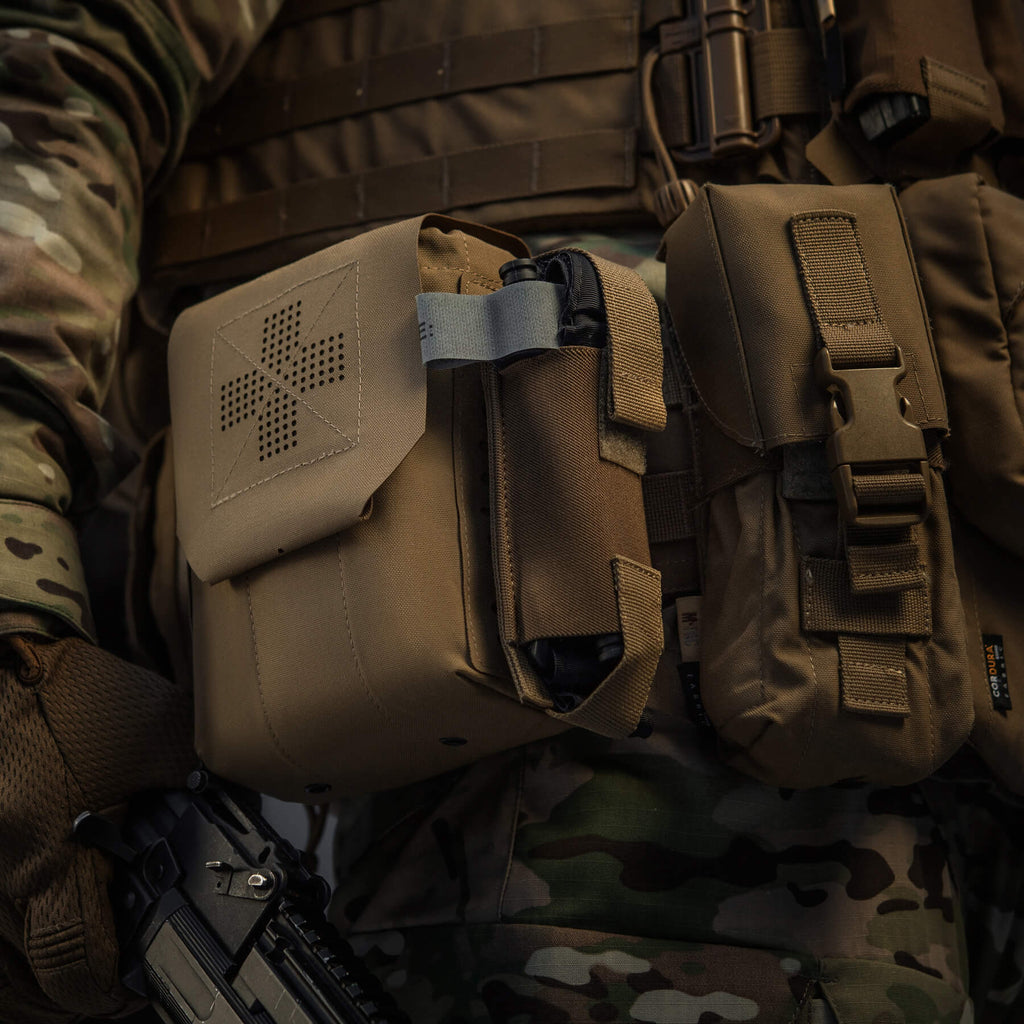 M-Tac підсумок медичний вертикальний Large Gen.II Elite Coyote