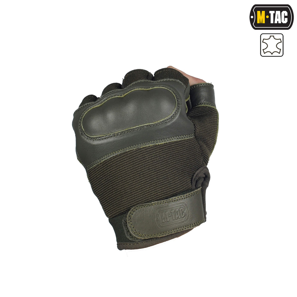 M-Tac рукавички безпалі Assault Tactical Mk.4 Olive