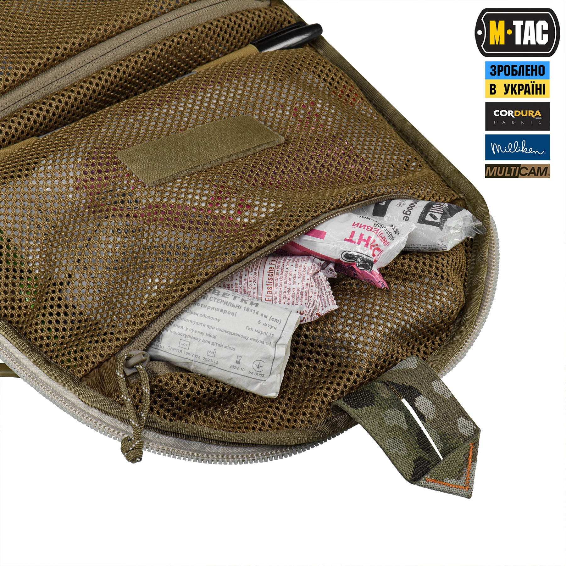 M-Tac наплічник бойового медика Elite Multicam