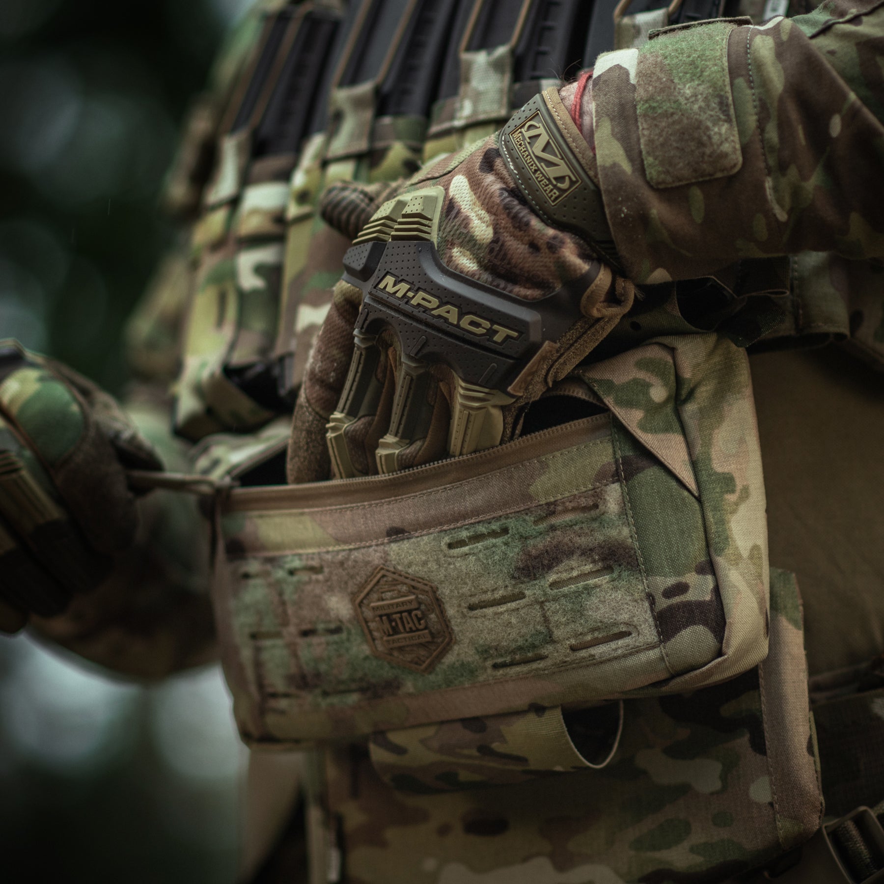 M-Tac захист живота з балістичним пакетом 2 клас захисту (BRONYX) Multicam