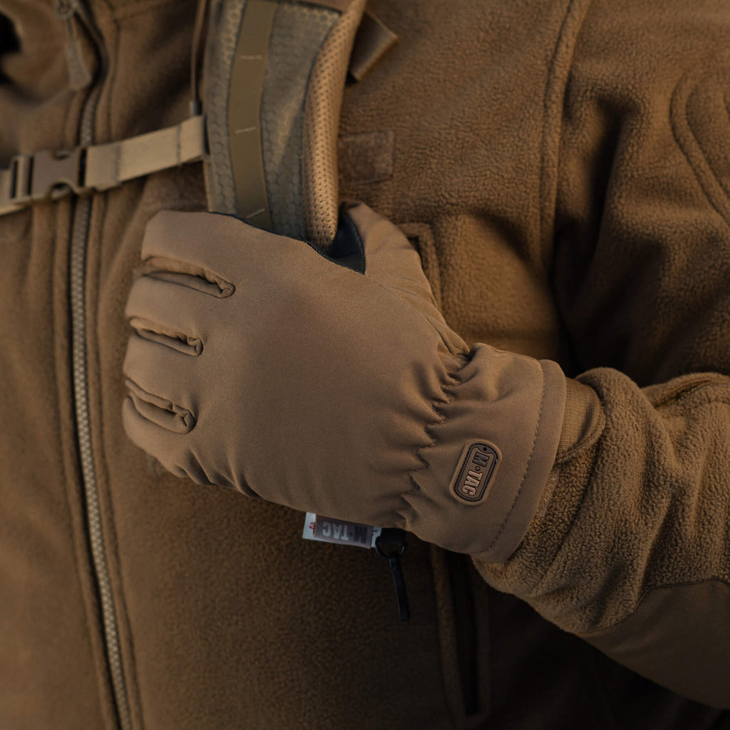 M-Tac рукавички Soft Shell Thinsulate Coyote Brown