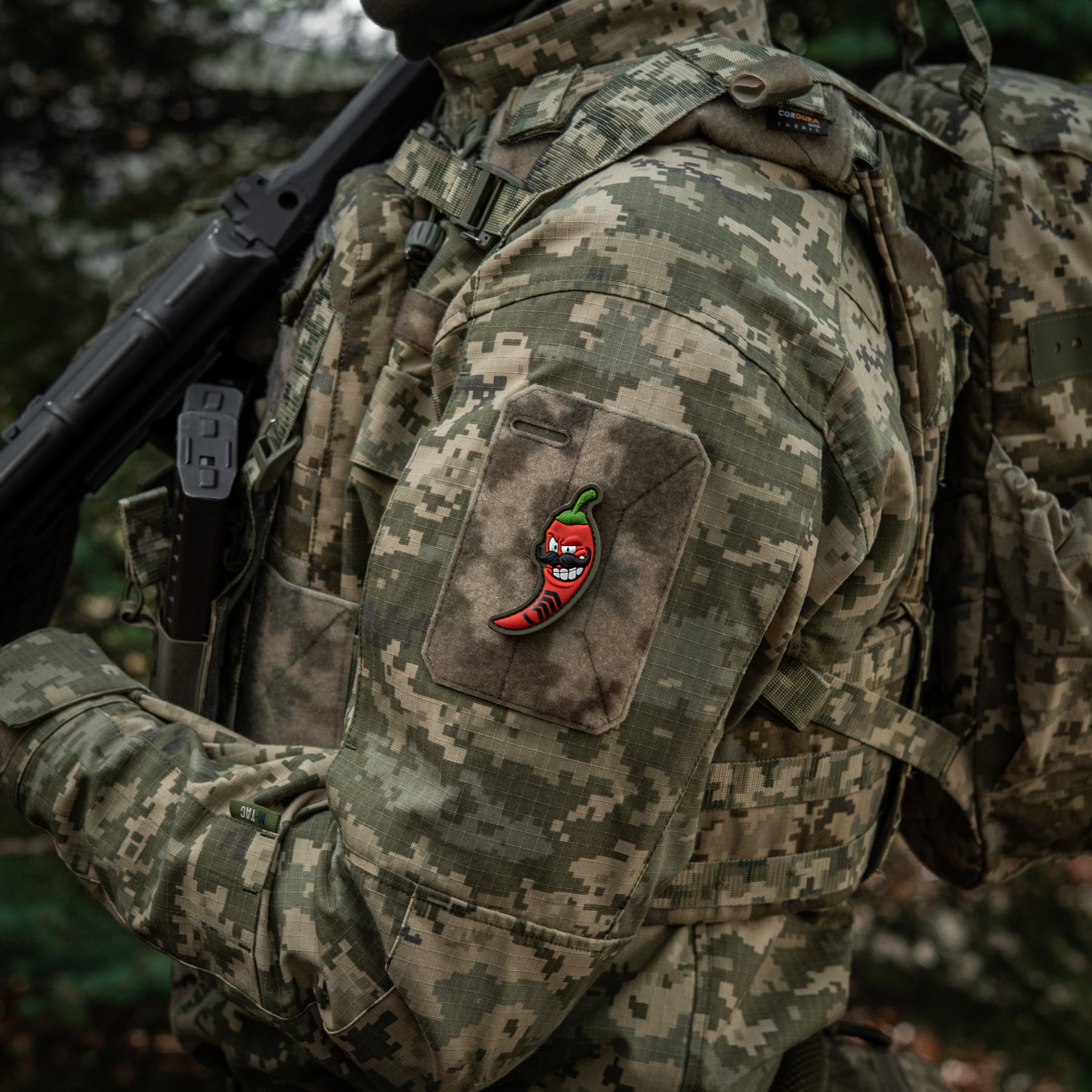 M-Tac нашивка Перчик 3D головний сержант (PVC)