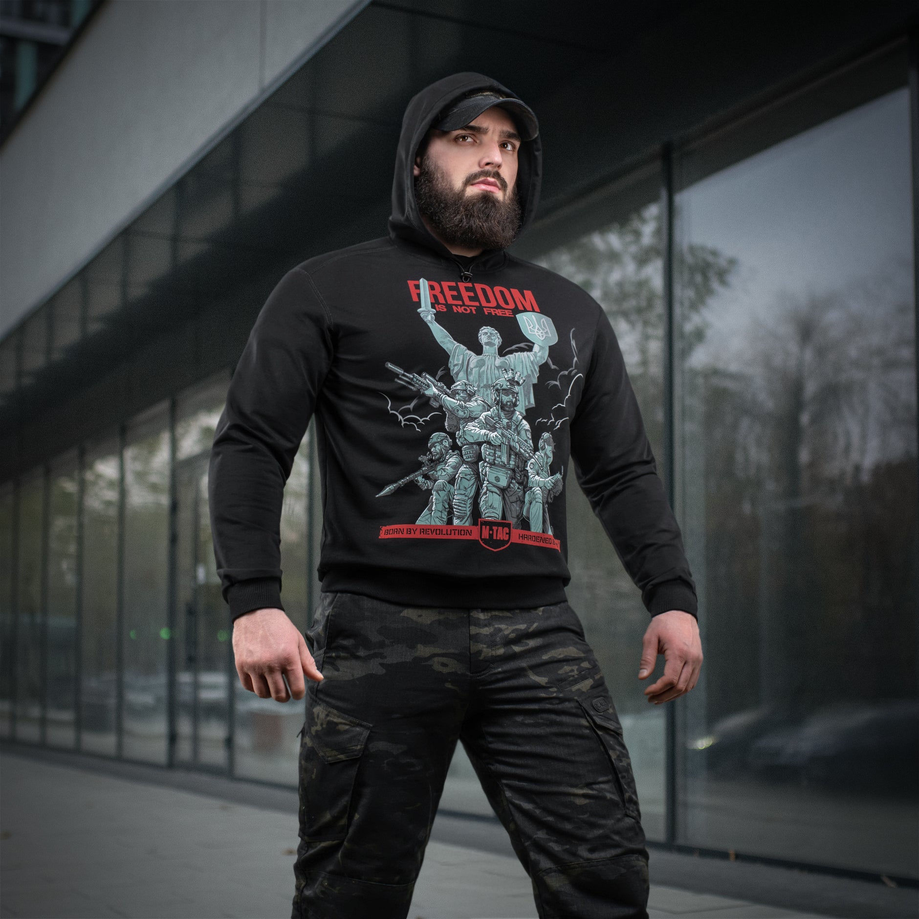 M-Tac кофта Hoodie Freedom Black