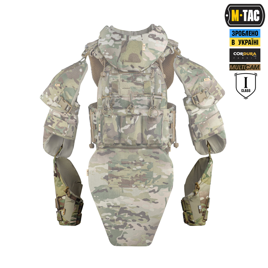 M-Tac поручі балістичний захист 1 клас захисту Elite Multicam