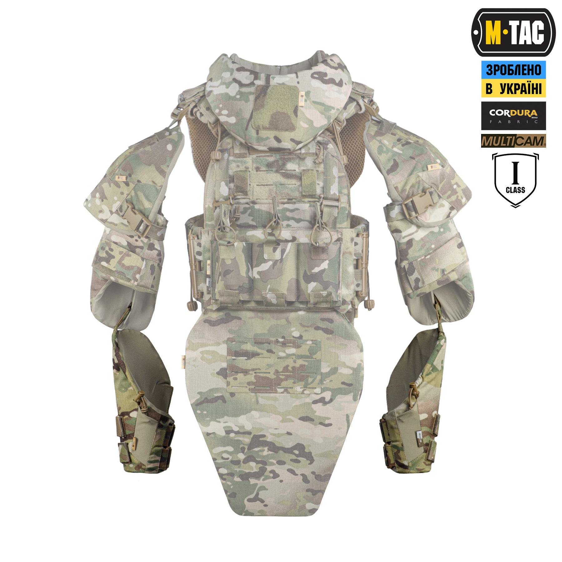 M-Tac поручі балістичний захист 1 клас захисту Elite Multicam