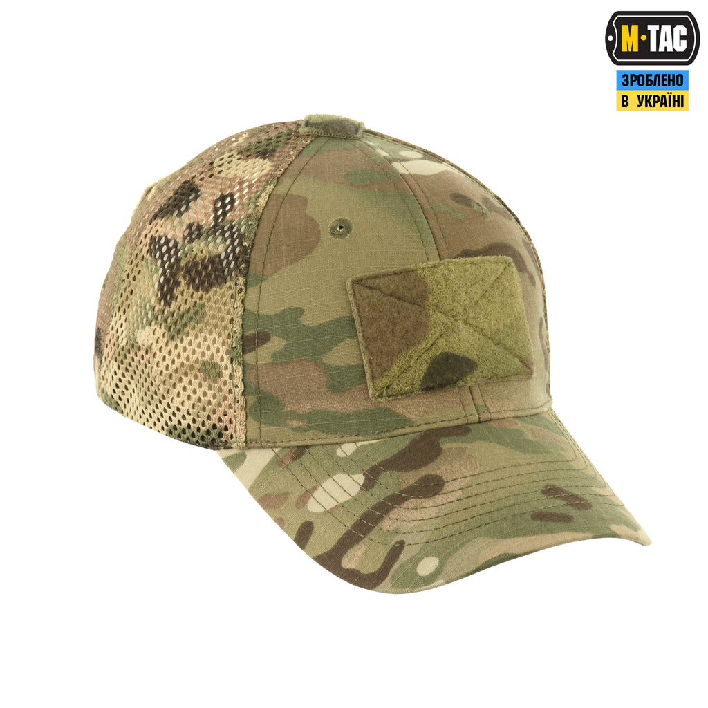 M-Tac бейсболка тактична з сіткою Азов NYCO Multicam