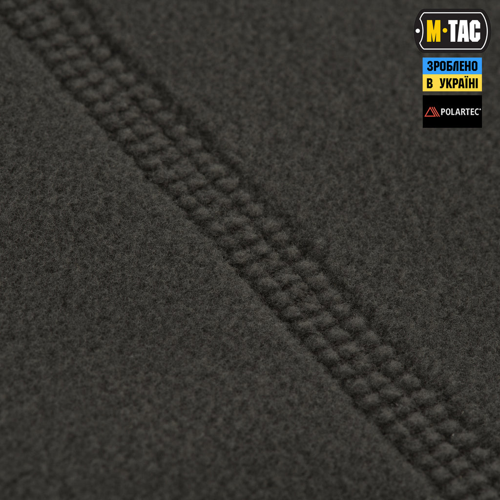 M-Tac шарф-труба анатомічний з затяжкою Polartec Dark Grey