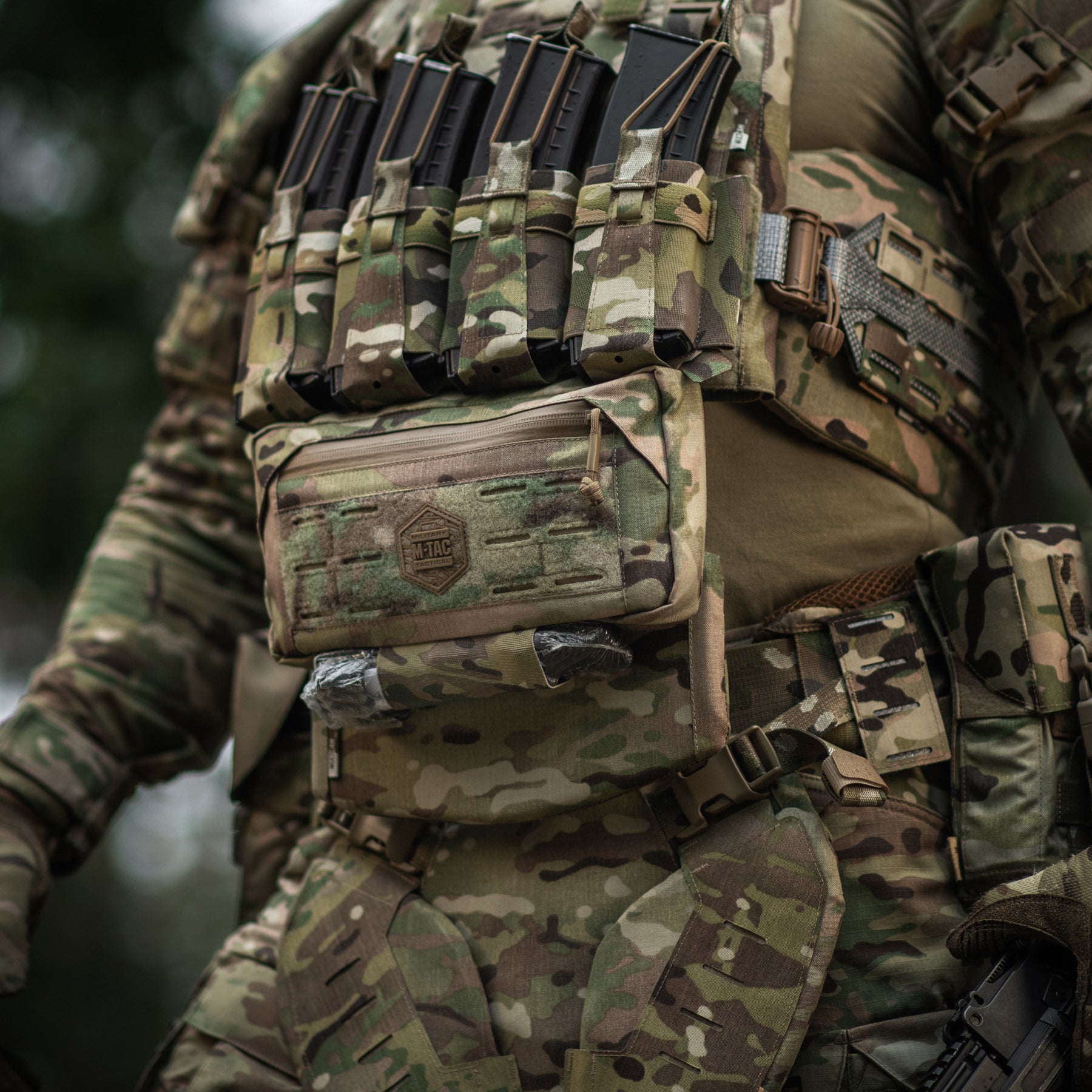M-Tac захист живота з балістичним пакетом 2 клас захисту (BRONYX) Multicam