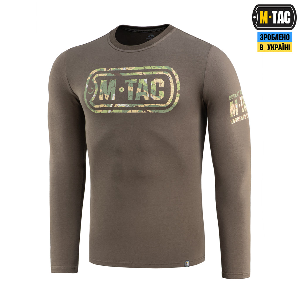 M-Tac футболка Logo довгий рукав Dark Olive