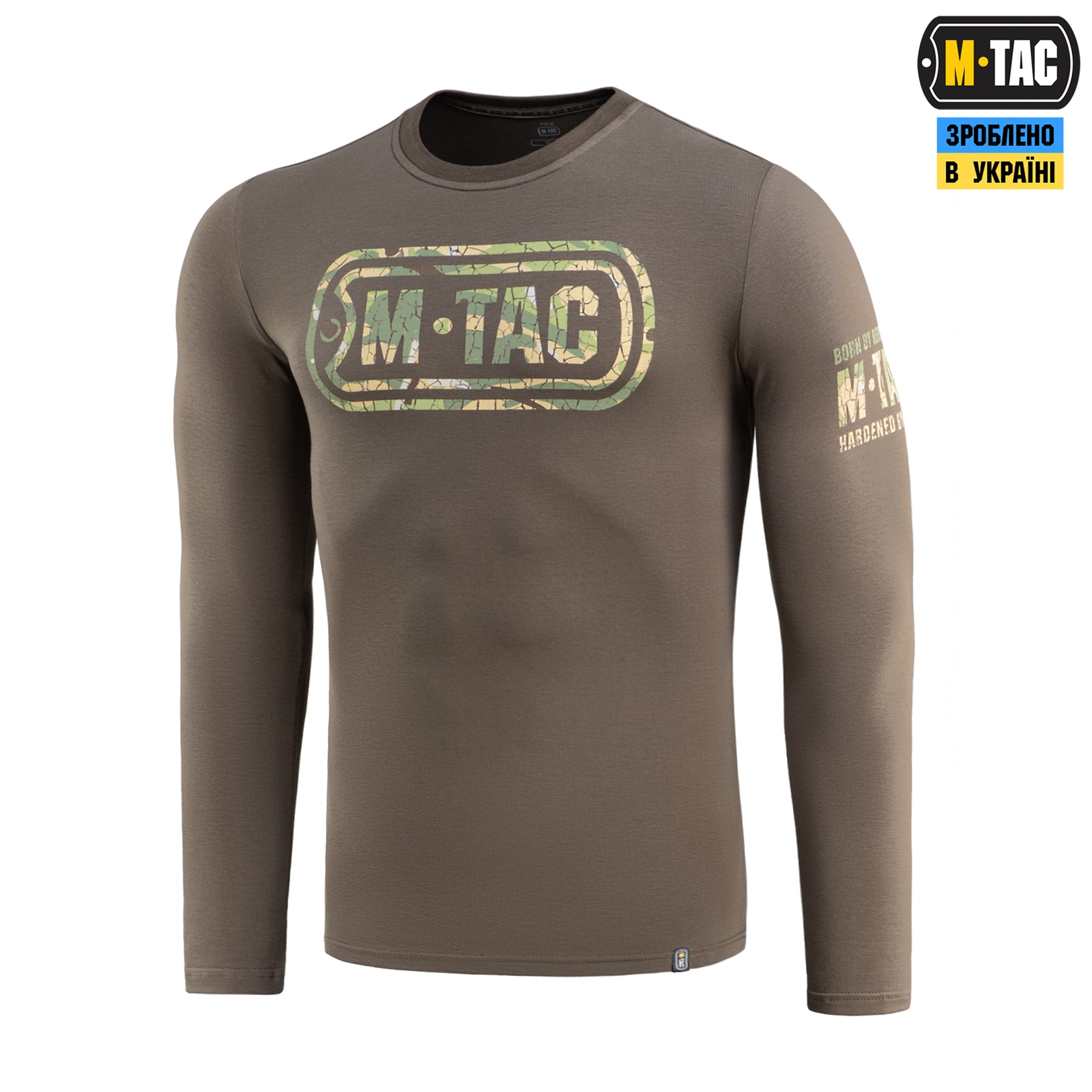 M-Tac футболка Logo довгий рукав Dark Olive