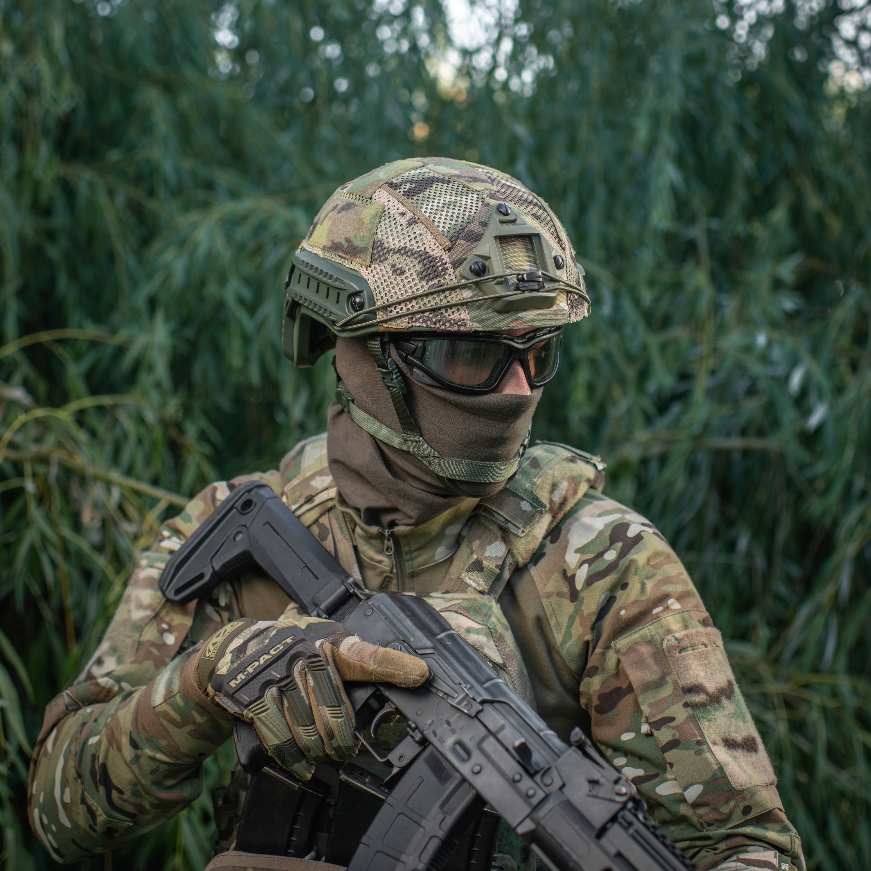 M-Tac кавер на шолом під Shroud Multicam