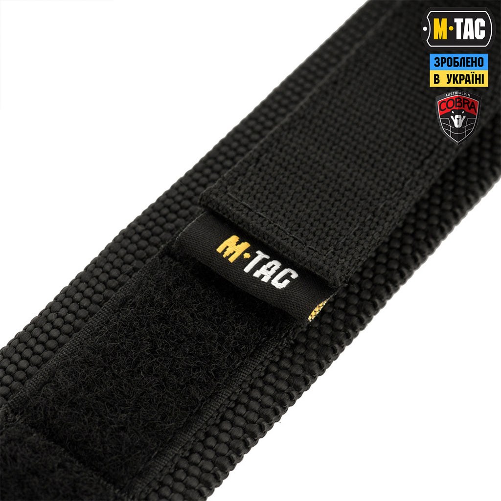 M-Tac ремінь Cobra Buckle Tactical Belt Black