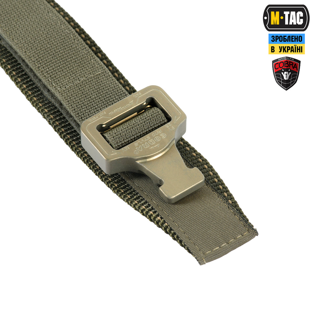 M-Tac ремінь Cobra Buckle Belt Ranger Green