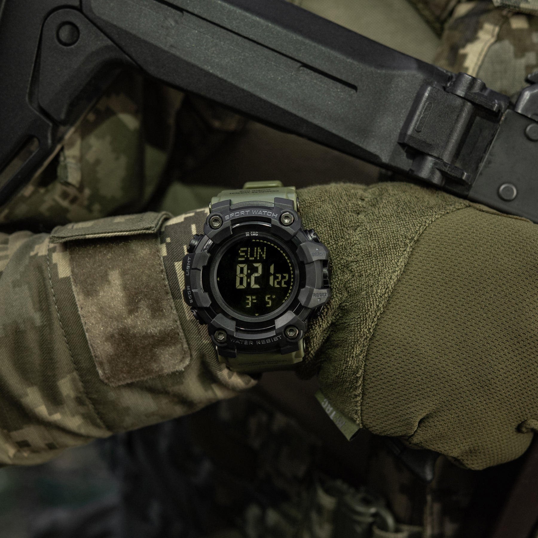 M-Tac годинник тактичний 2037 Army Green
