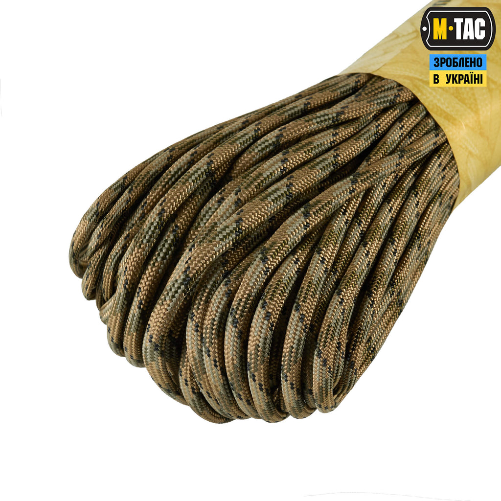 M-Tac паракорд 550 type III Field Camo 30м