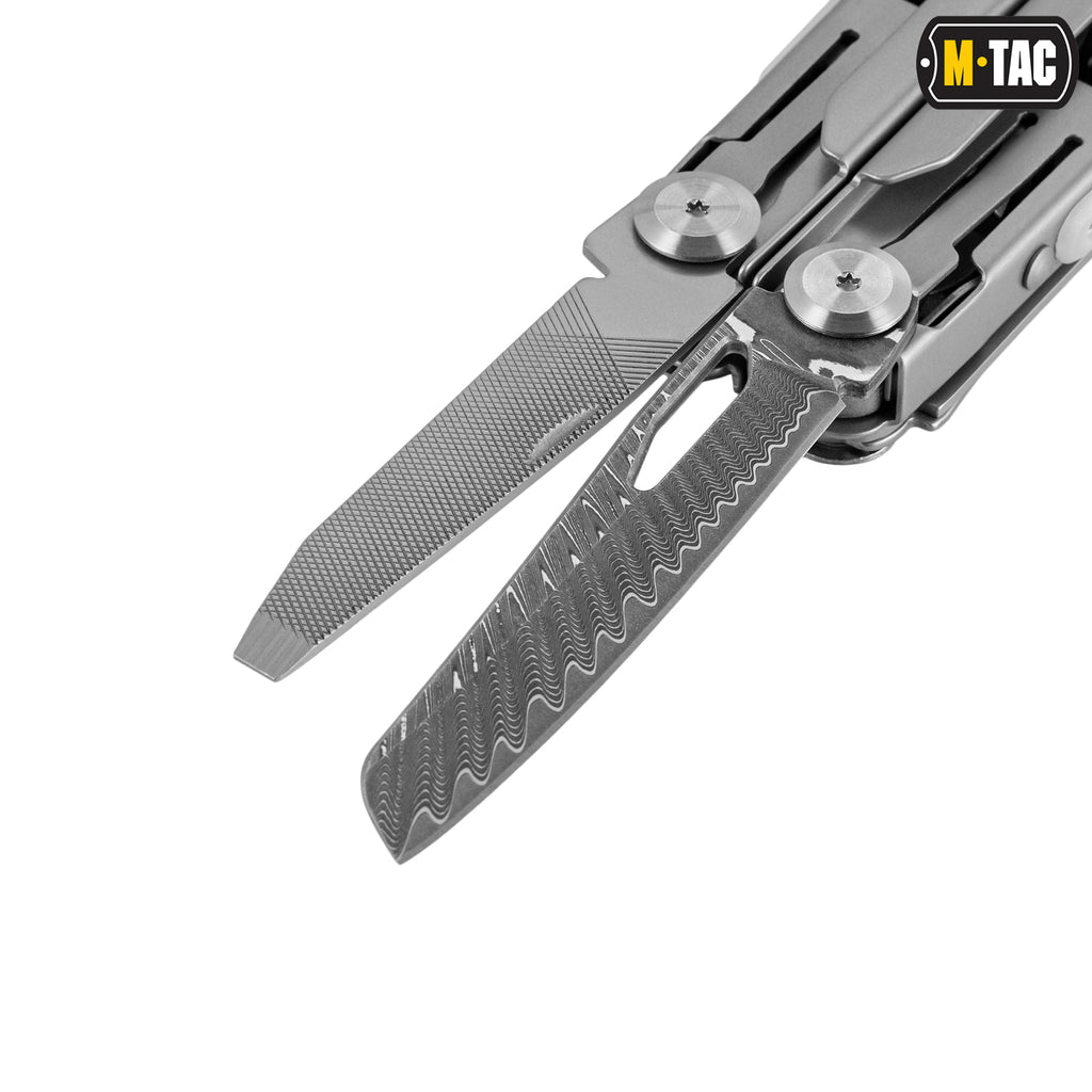 M-Tac мультитул Type 12 Steel/Damascus