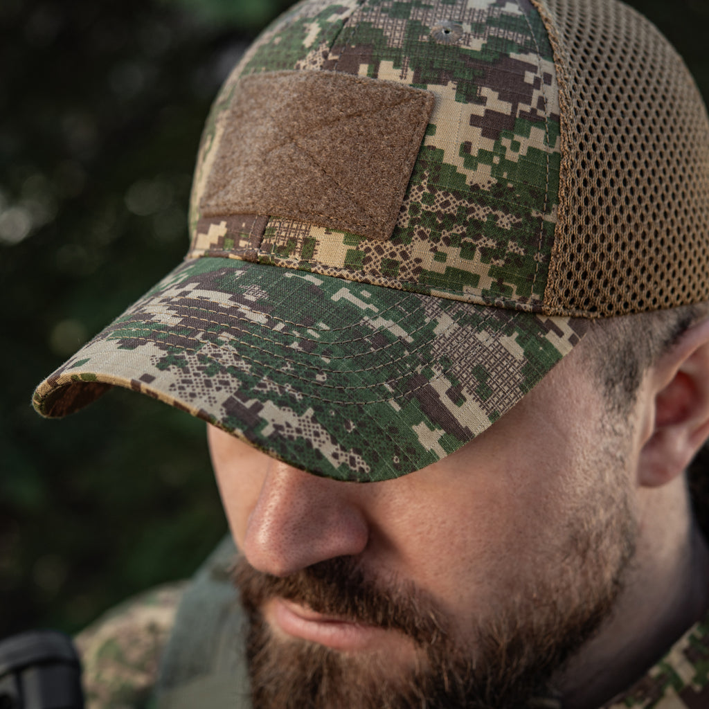M-Tac бейсболка тактична з сіткою Rip-Stop NGU Camo