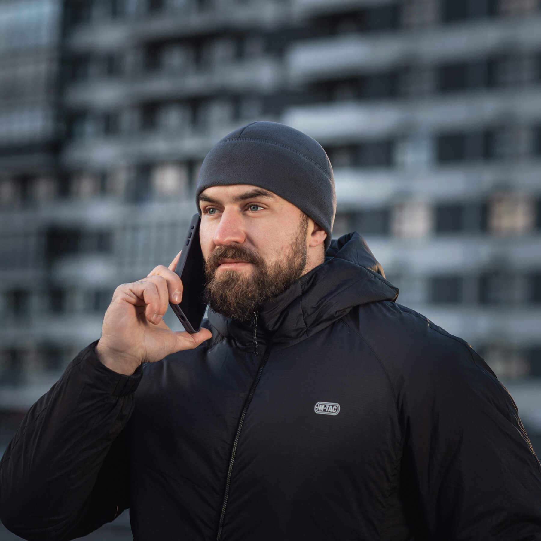 M-Tac шапка Watch Cap Elite фліс (320г/м2) Dark Grey