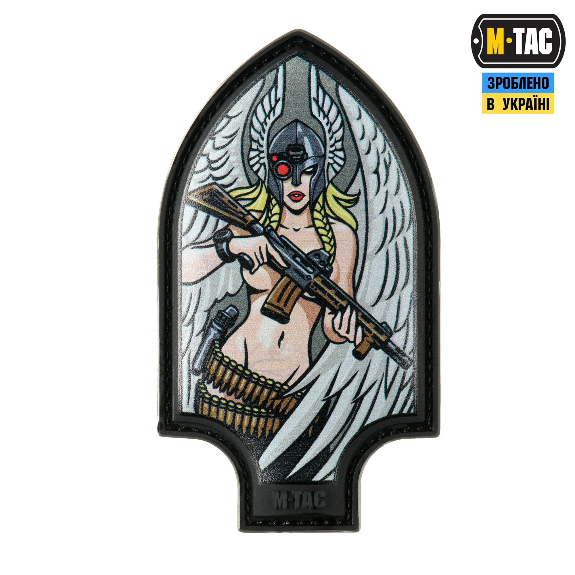 M-Tac нашивка Піка Валькірія PVC Black