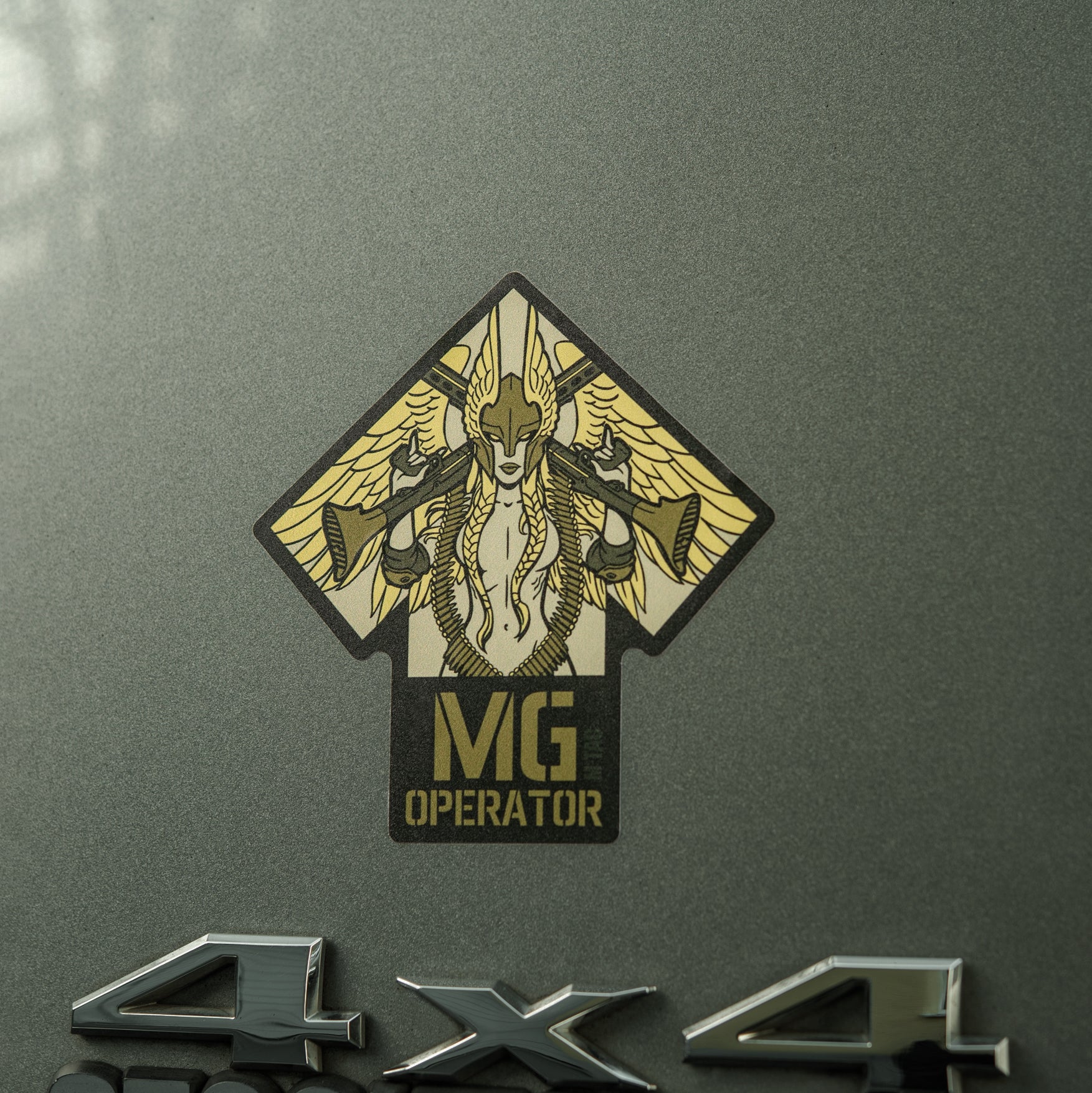 M-Tac наклейка Valkyrie Ranger Green