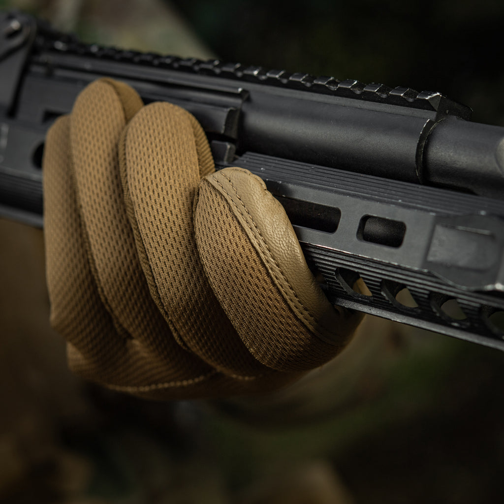 M-Tac рукавички Scout Tactical Mk.2 шкіряні Coyote