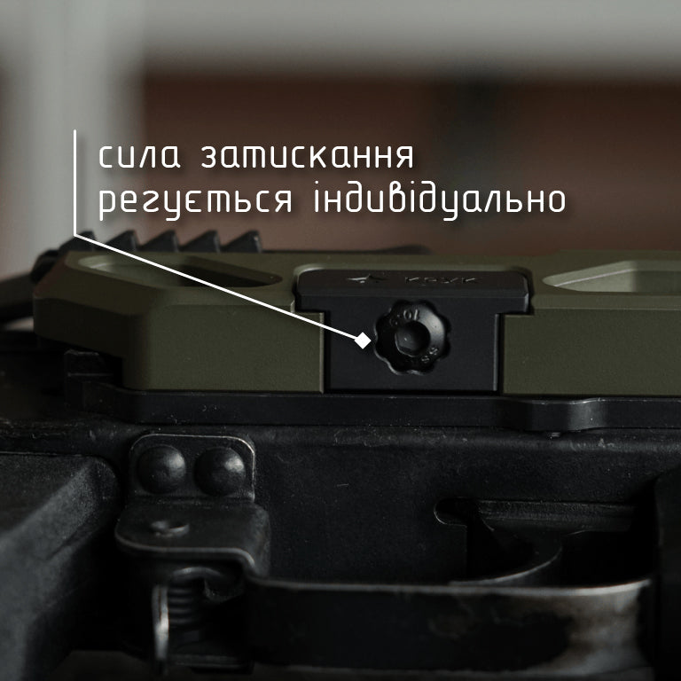 Крук RIS боковий кронштейн швидкозємний для АКМ/АК-74 OD-Green (2U073)