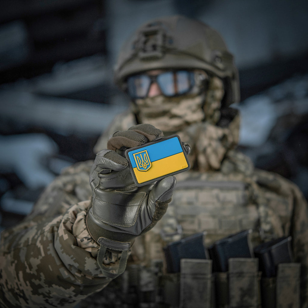 M-Tac нашивка прапор України з гербом PVC
