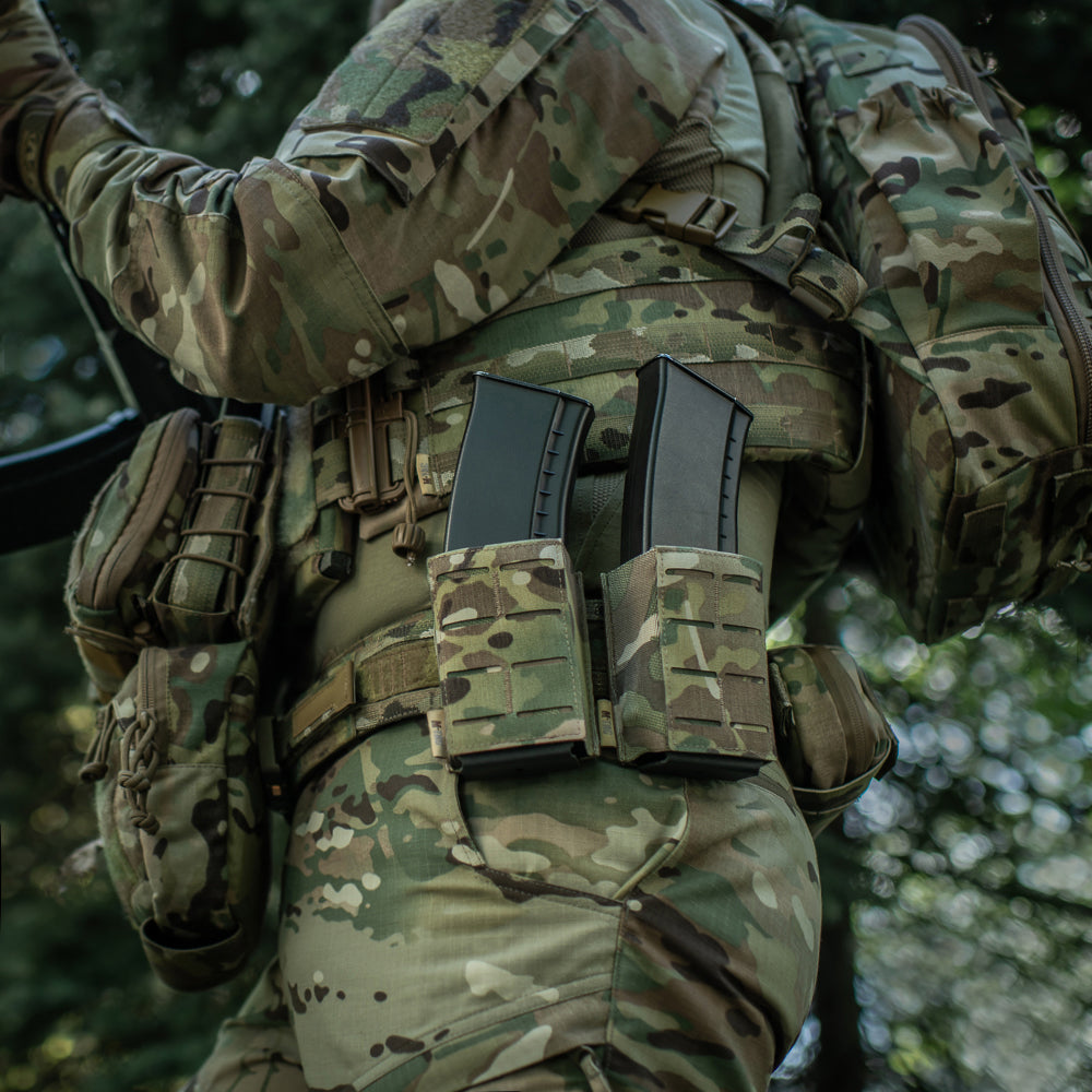 M-Tac підсумок для магазина на гумці (10 см) Laser Cut Multicam