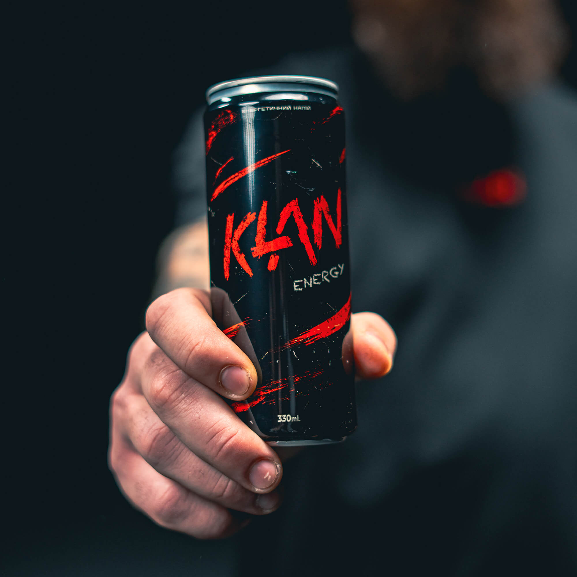 Напій енергетичний Klan Energy, безалкогольний сильногазований 0,33л