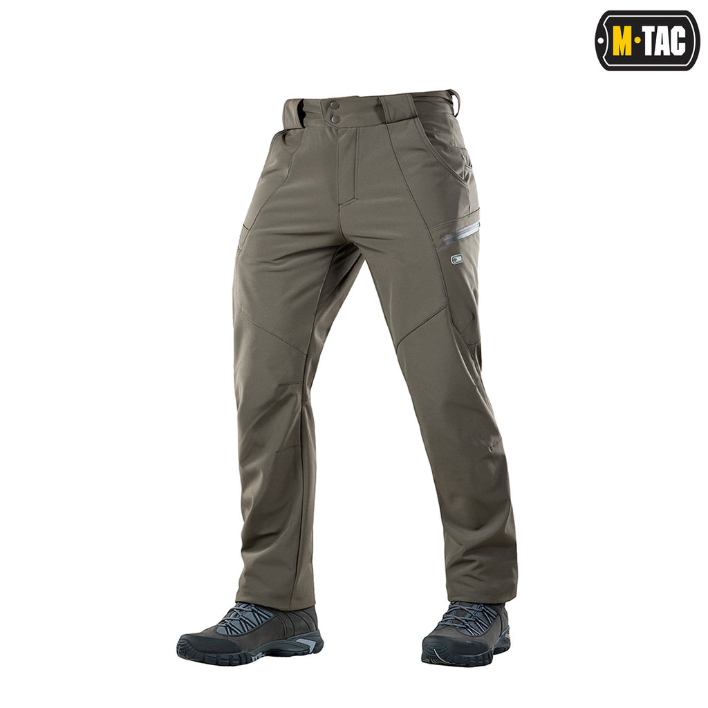 M-Tac штани Soft Shell Winter Olive