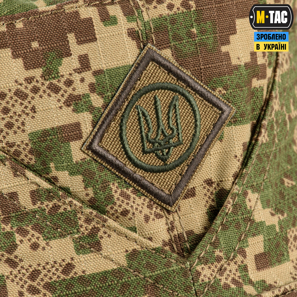 M-Tac Кашкет-мазепинка з гербом ріп-стоп NGU Camo