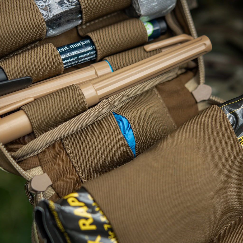M-Tac підсумок медичний горизонтальний Large Elite Multicam