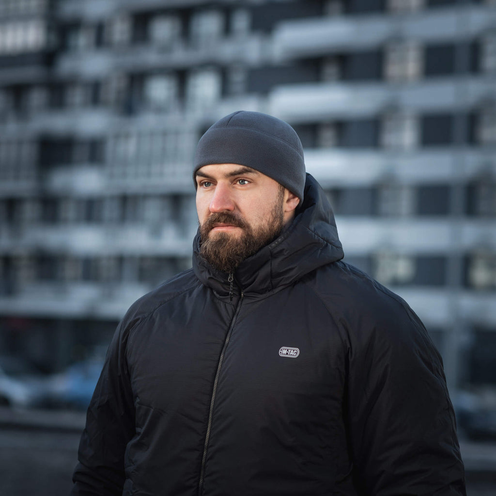 M-Tac шапка Watch Cap Elite фліс (320г/м2) Dark Grey