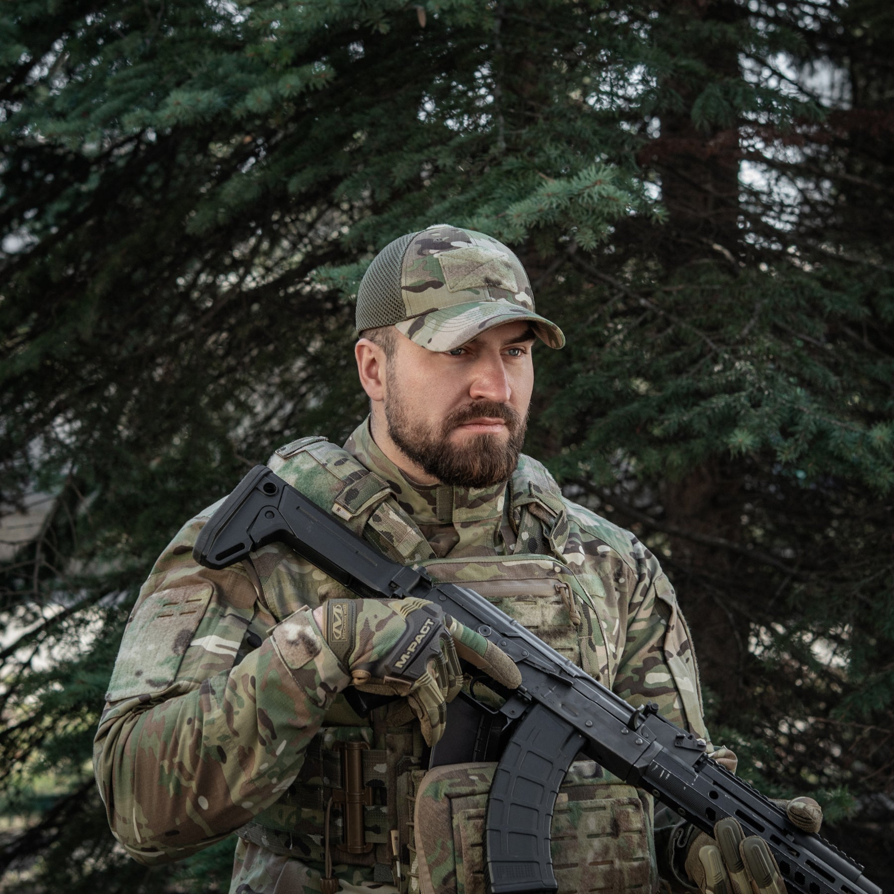 M-Tac бейсболка тактична з сіткою Rip-Stop MC