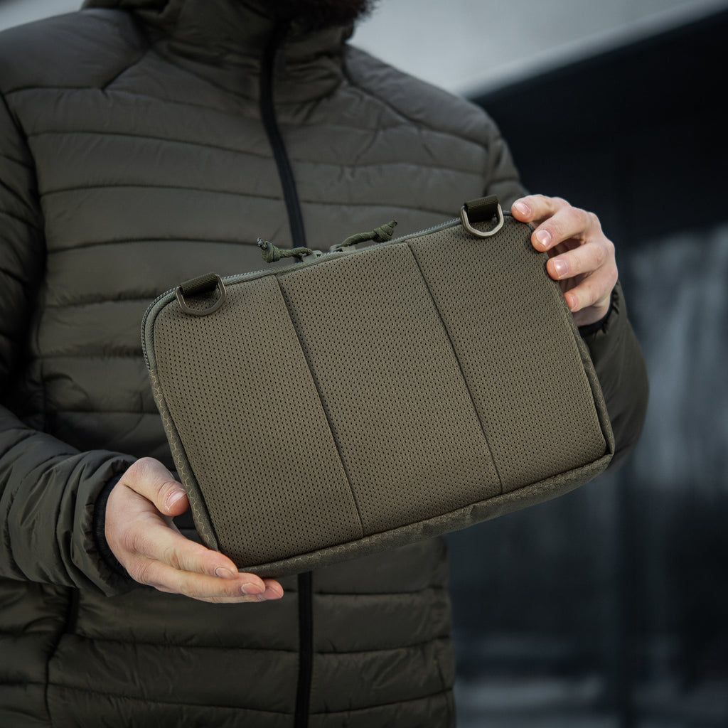 M-Tac сумка Admin Bag Medium Elite з липучкою Hex Ranger Green