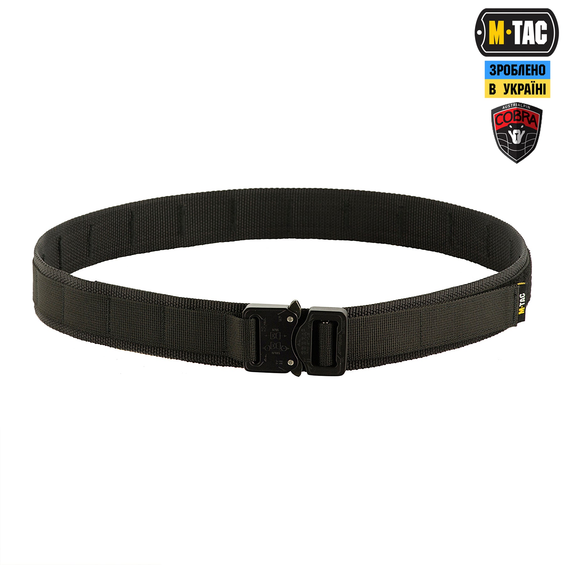M-Tac ремінь Cobra Buckle Tactical Belt Gen.II Black